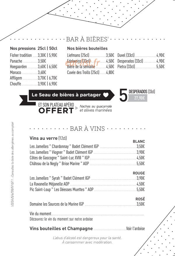 Le B'O Sens — carte page 5