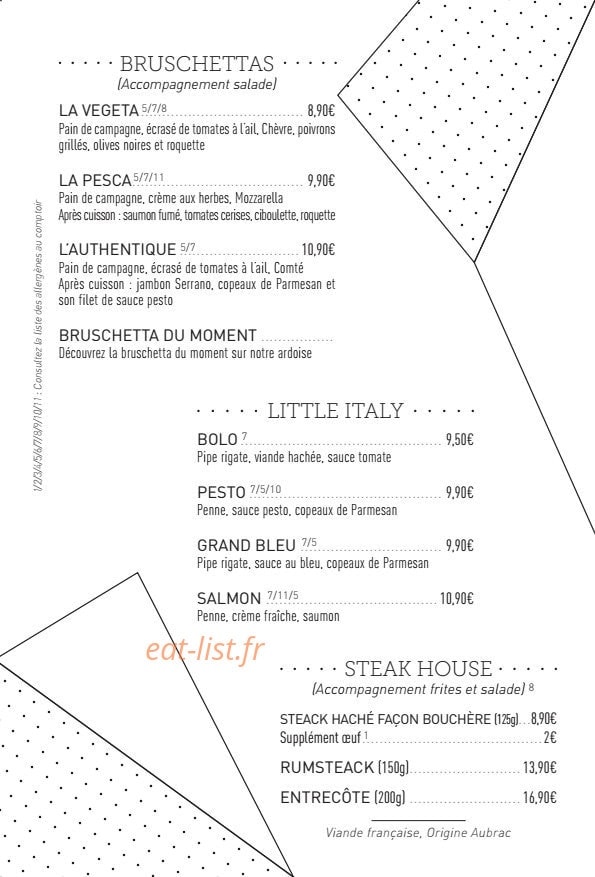 Le B'O Sens — carte page 2