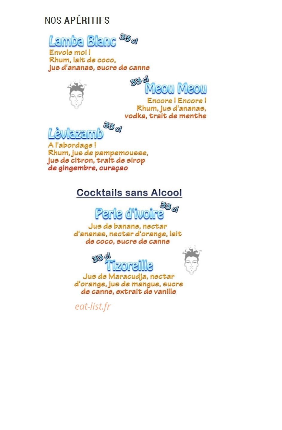 Le Bouzou — carte page 1