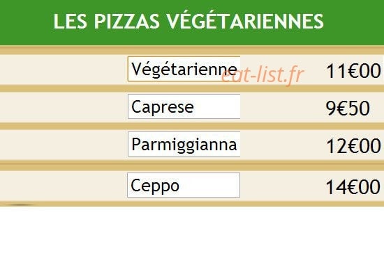 Lorenzo Pizza — carte page 5