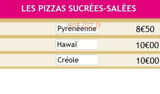Lorenzo Pizza — carte page 6