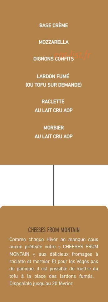 Pousse organic break — carte page 3