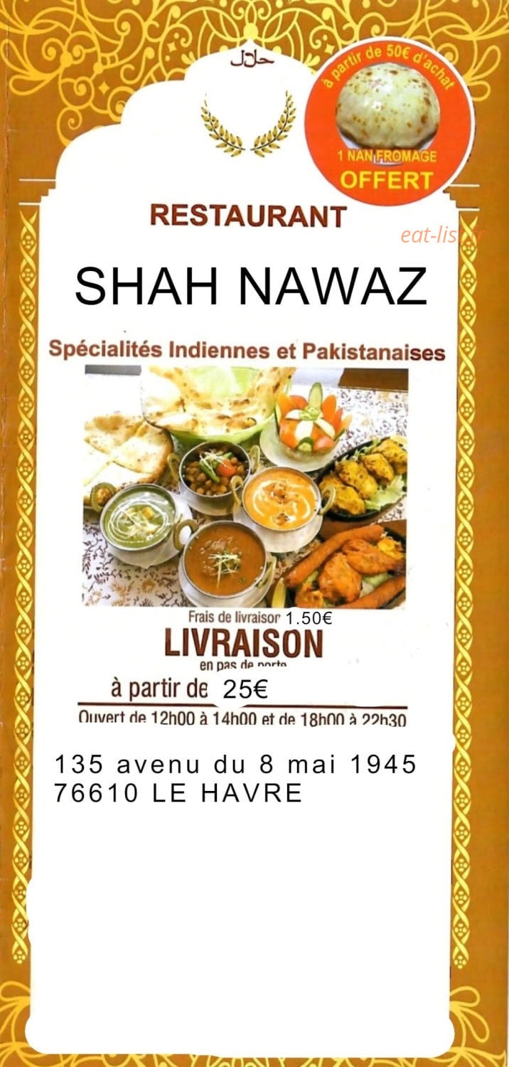 Shah Nawaz — carte page 1
