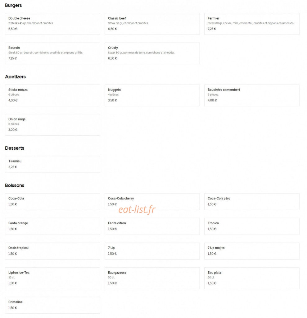 Tacos Legend — carte page 2