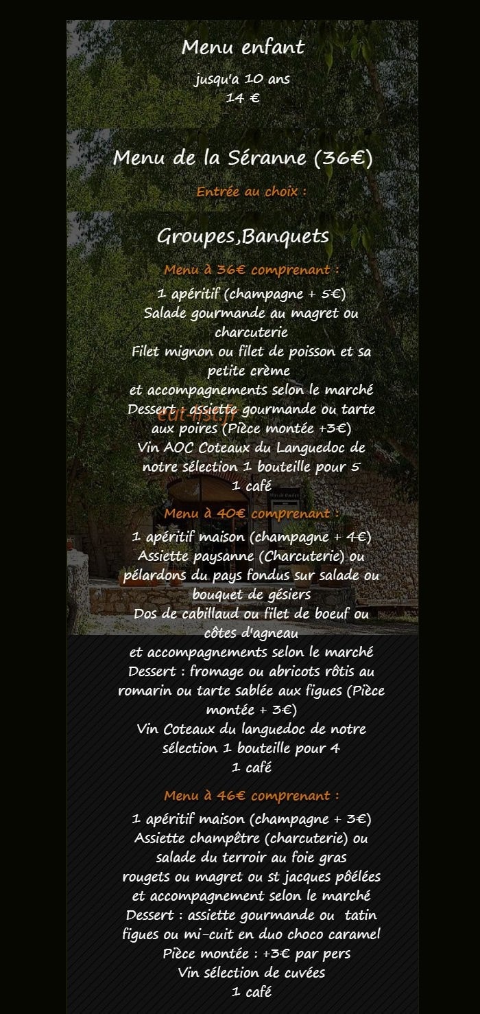 Mas de Coulet — carte page 2