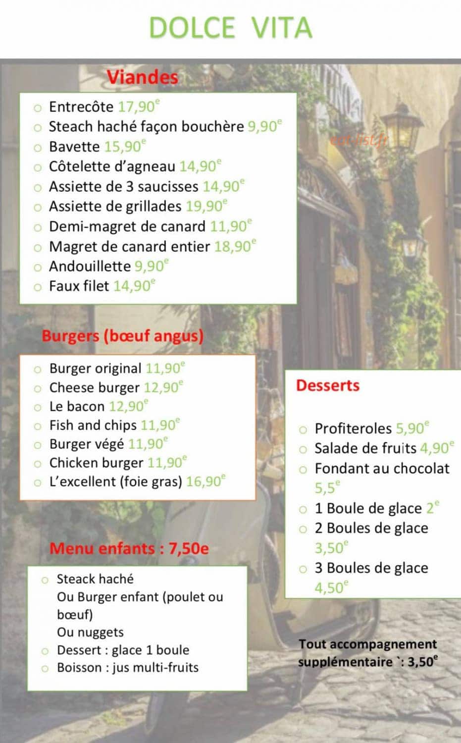 Dolce Vita — carte page 2