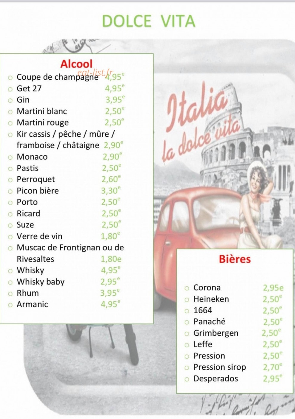 Dolce Vita — carte page 4