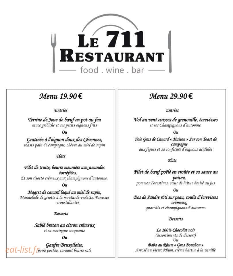 Le 711 — carte page 1