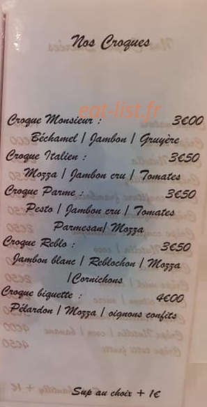 Ô Saona Tea — carte page 5