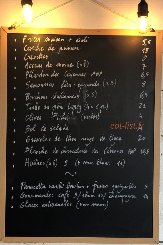 Aïoli — carte page 1