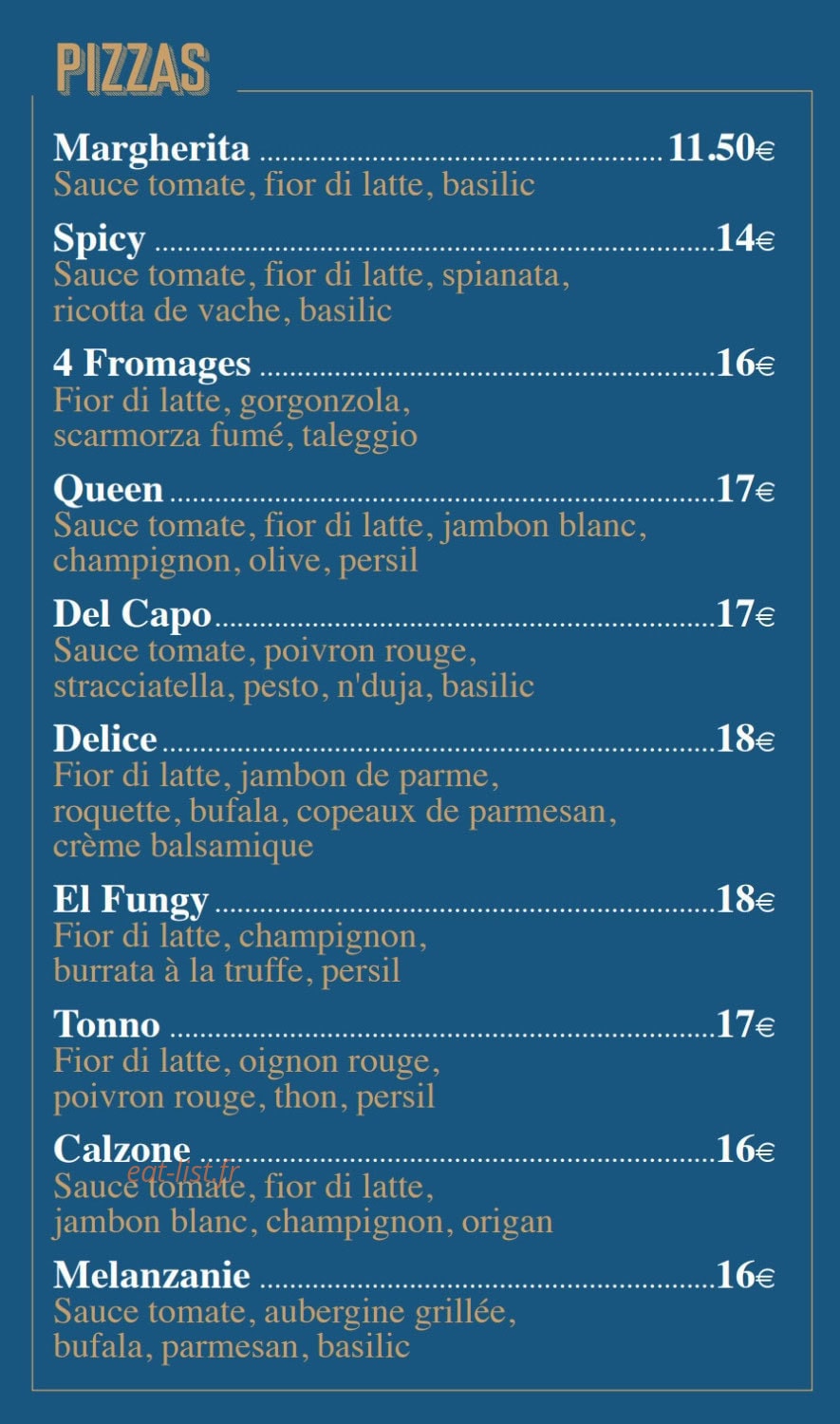 Café de la Place — carte page 3