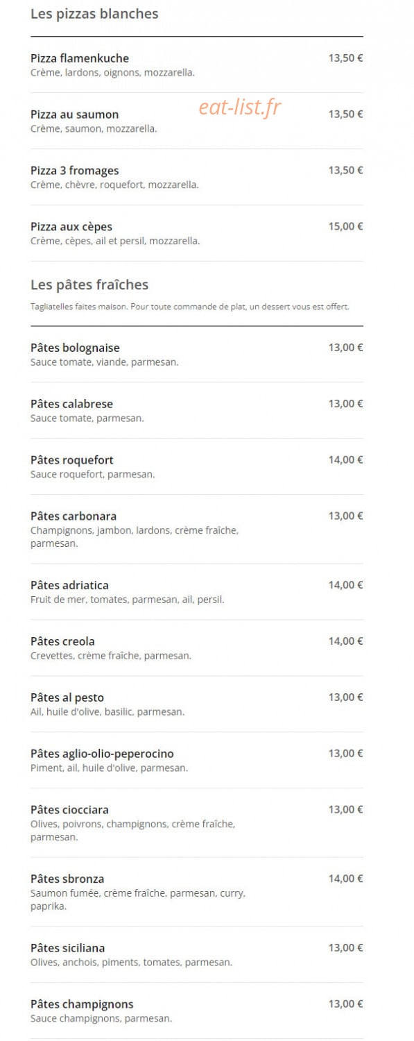 Casa Italia — carte page 3
