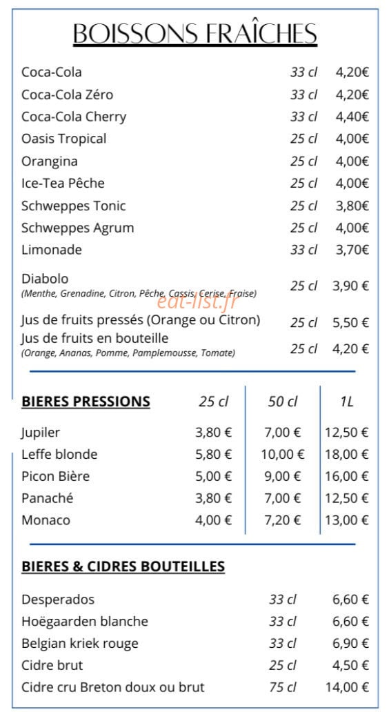 Cette à Sète — carte page 1