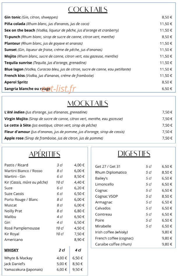 Cette à Sète — carte page 3