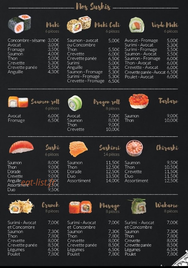 Chez Touille — carte page 3