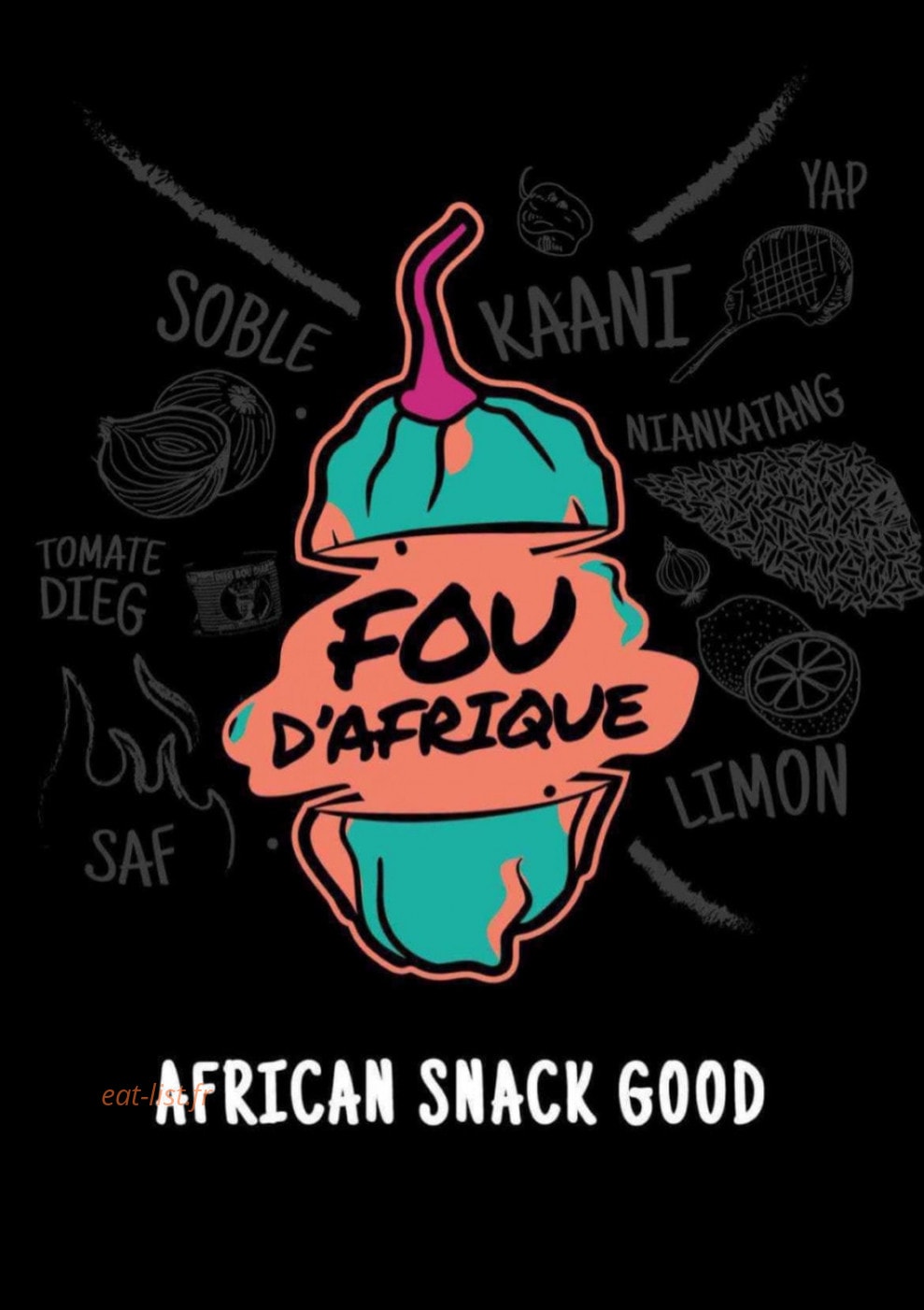 Fou d'Afrique — carte page 1