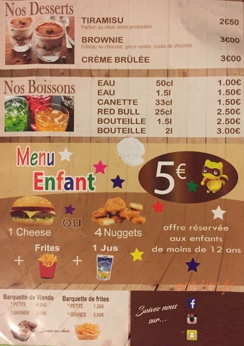 Grill House — carte page 4