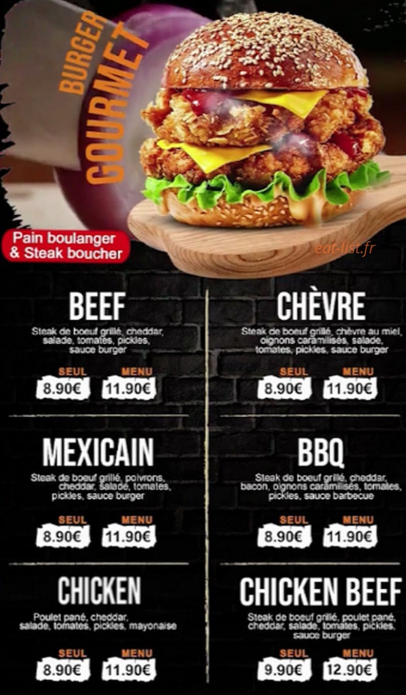 KN'S Food — carte page 5