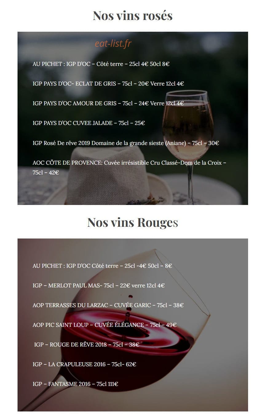 L'Inévitable — carte page 6