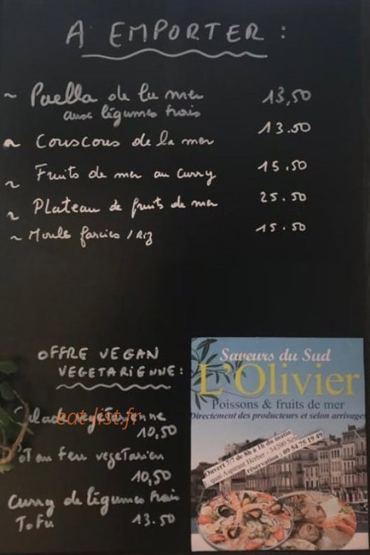 L'Olivier — carte page 1