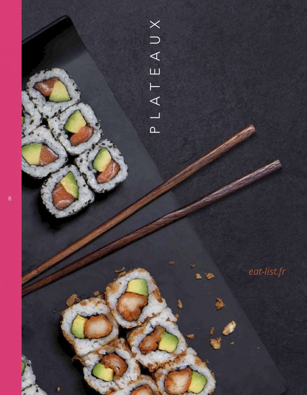 Lady Sushi — carte page 6