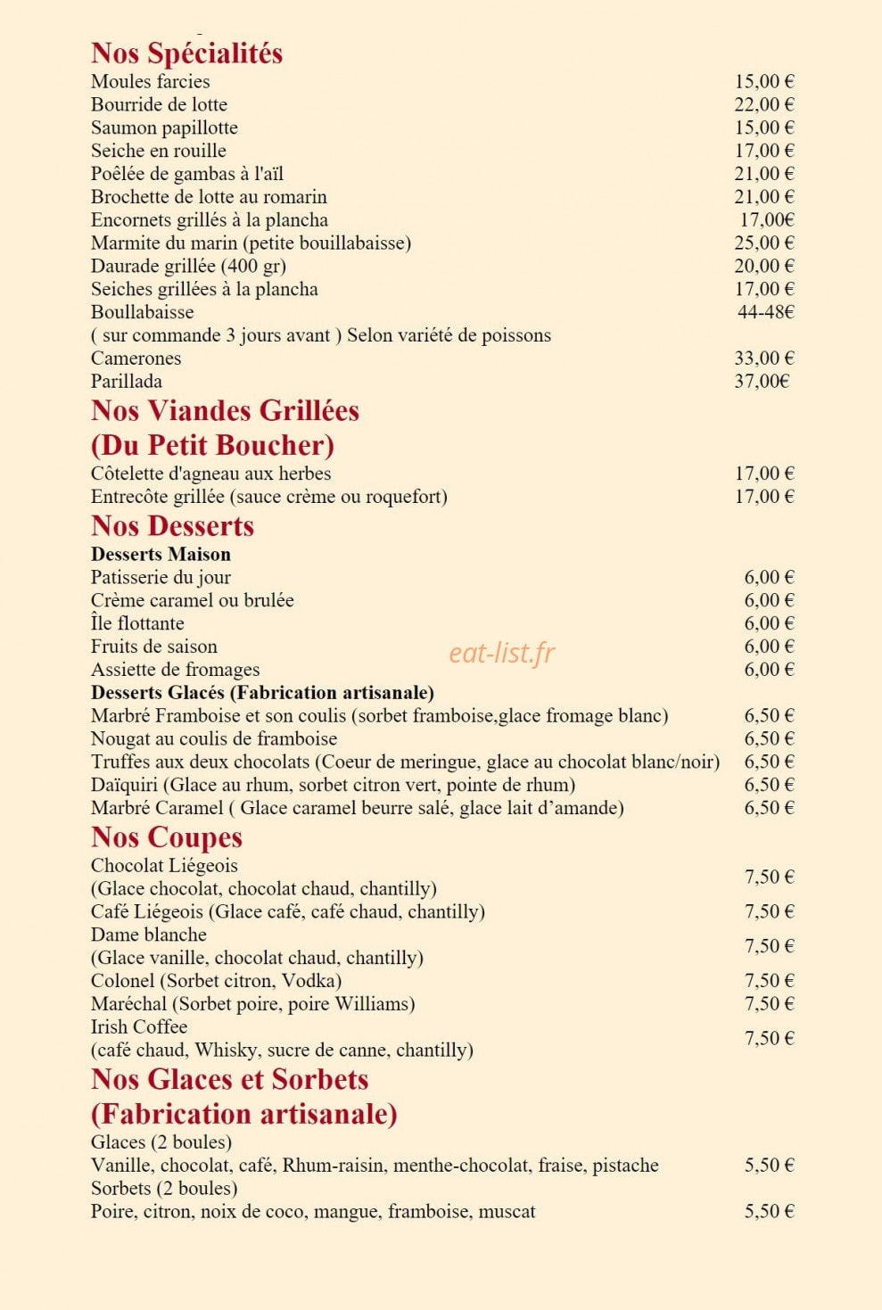 Le Marin — carte page 3