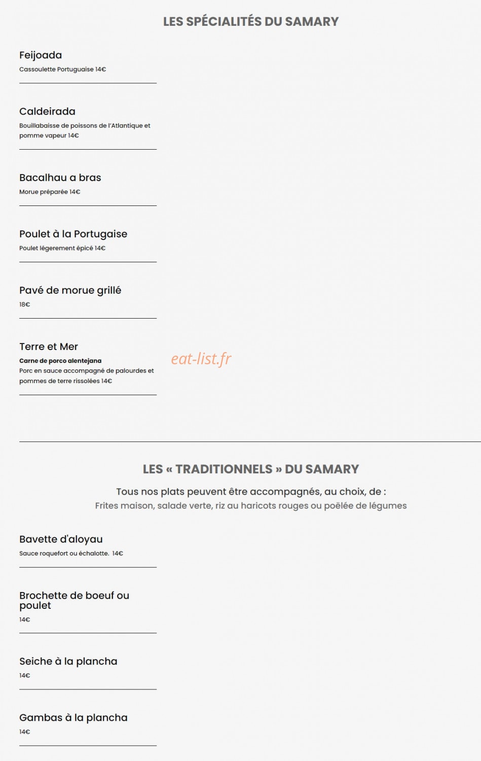 Le Samary — carte page 2
