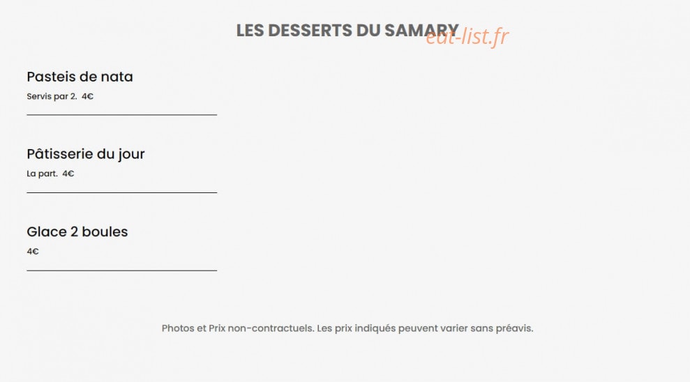 Le Samary — carte page 3
