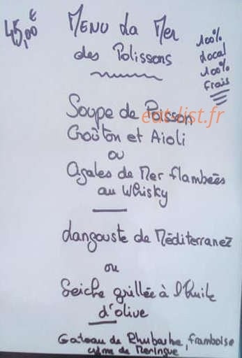 Les Polissons — carte page 1