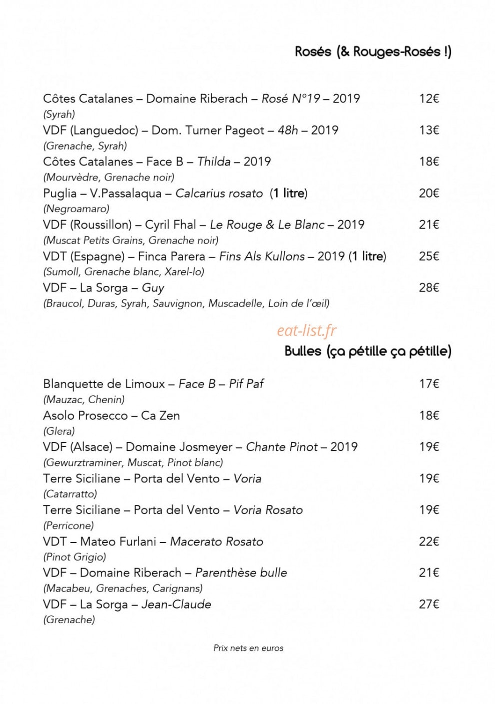 Nossa — carte page 7
