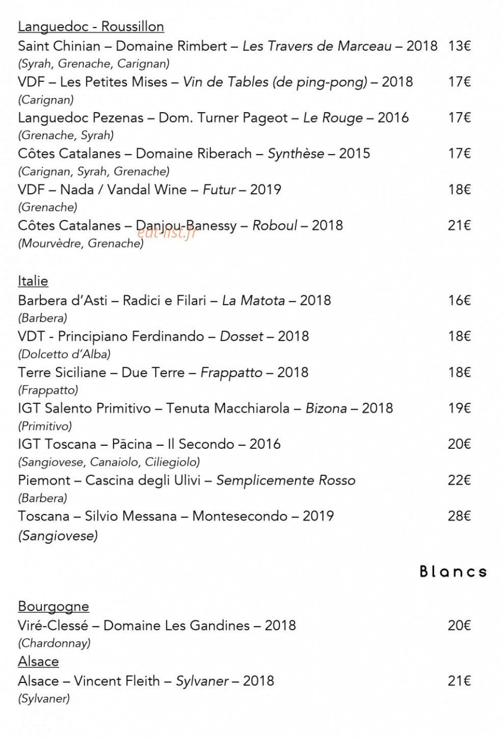 Nossa — carte page 4