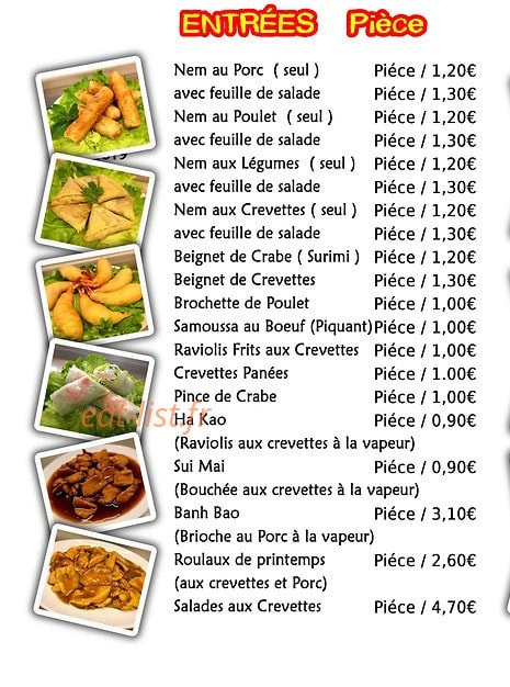 Phi Long Plats À Emporter — carte page 2