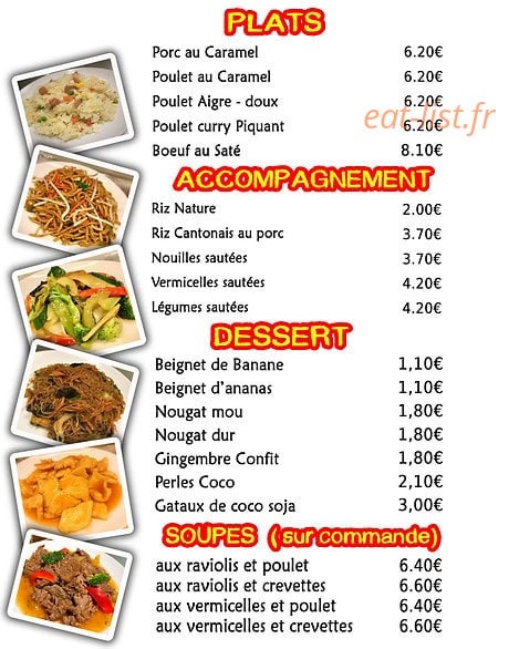 Phi Long Plats À Emporter — carte page 4