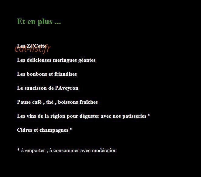 Secrets de pains — carte page 5