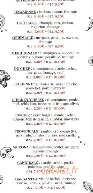 Pizza du Portalet — carte page 3