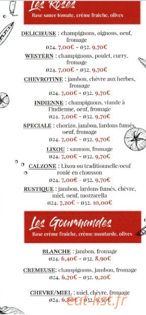 Pizza du Portalet — carte page 4