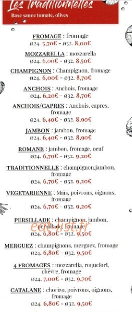 Pizza du Portalet — carte page 2