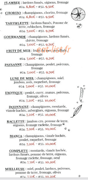 Pizza du Portalet — carte page 5