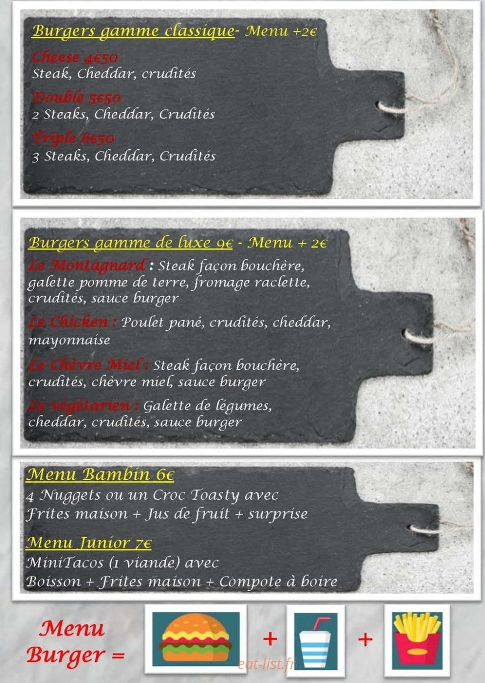 ll''tacos — carte page 2