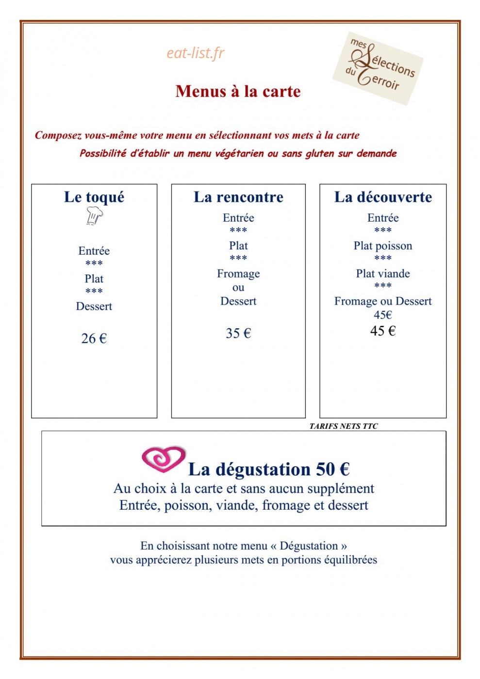 L'Arbousier — carte page 4