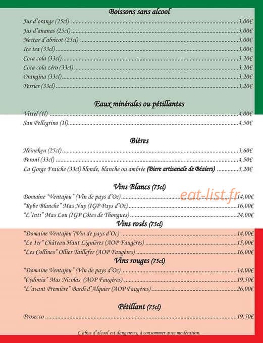 Le Yucca — carte page 3