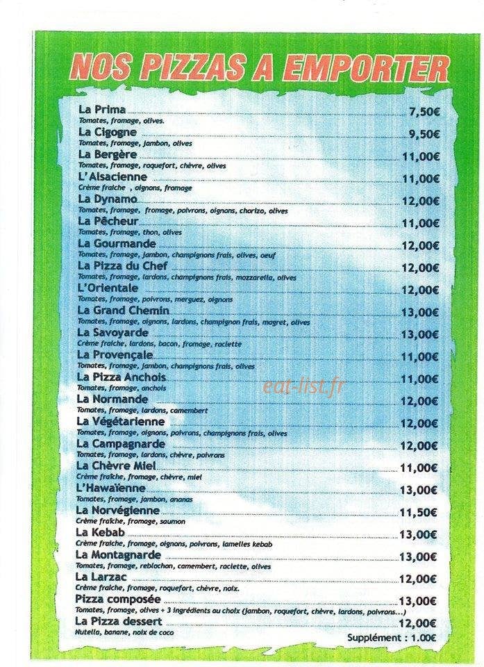 Les Cigognes du Bitoulet — carte page 1