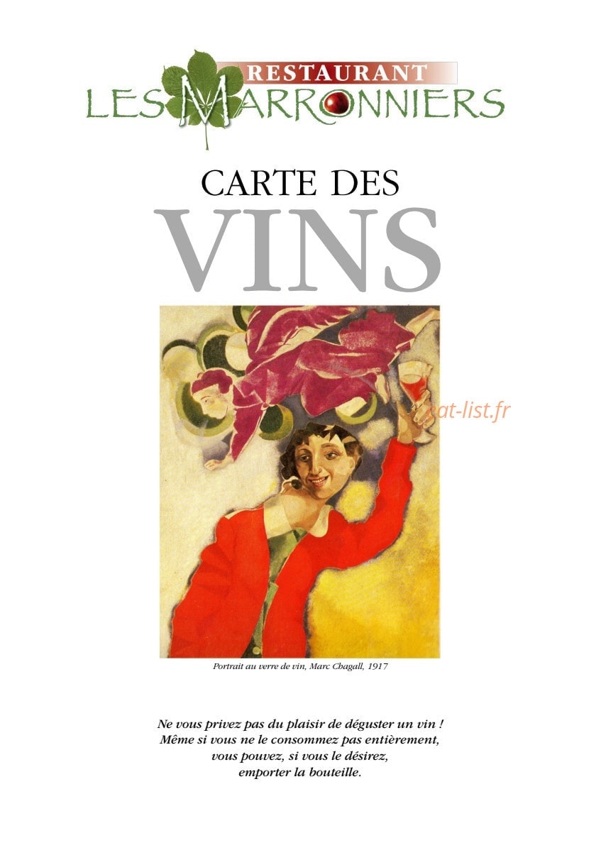 Les Marronniers — carte page 5
