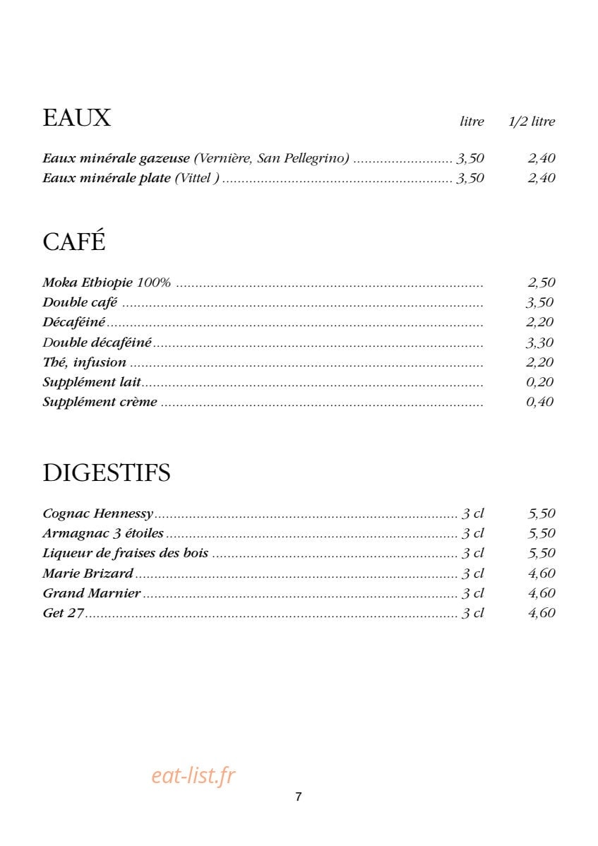 Les Marronniers — carte page 11