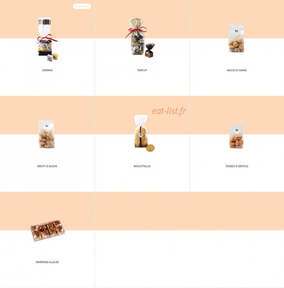 Amorino — carte page 12