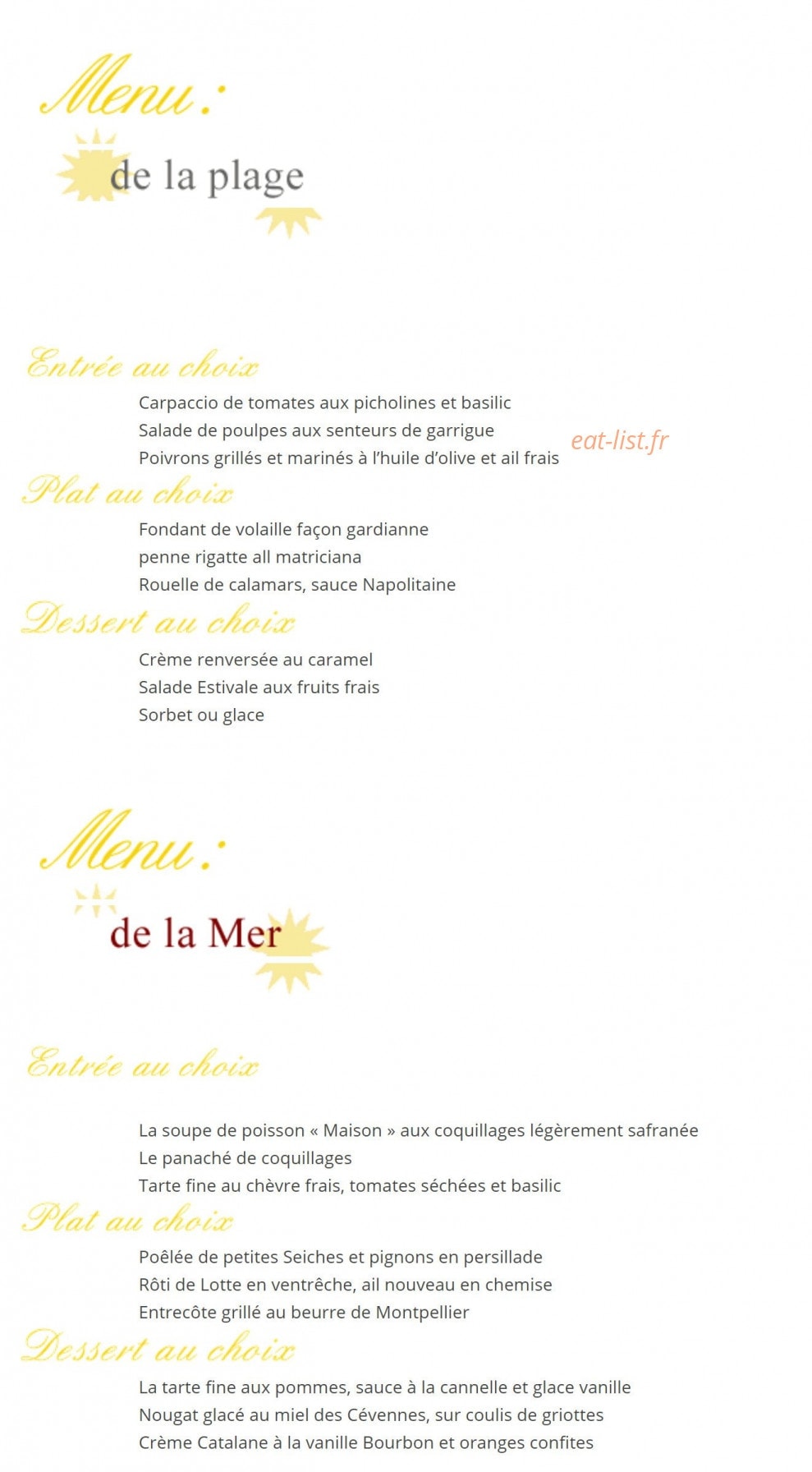Hôtel du Midi — carte page 1