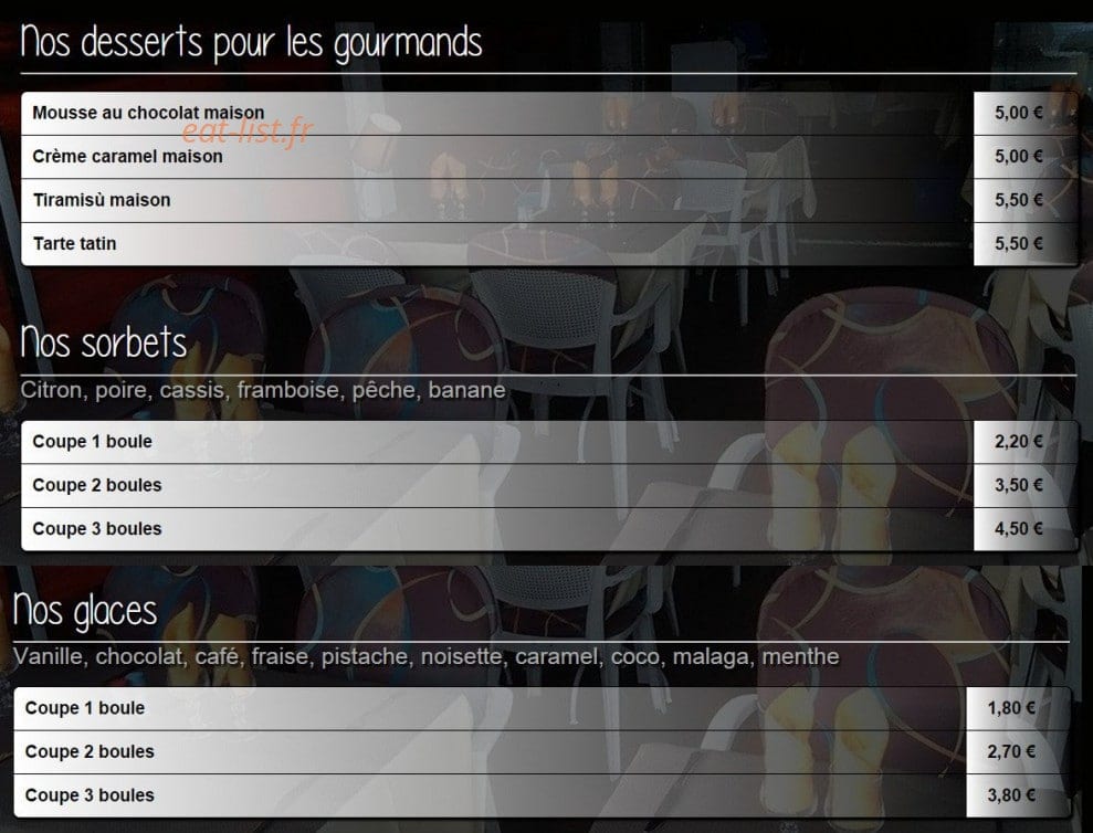 Le Bilig's — carte page 6