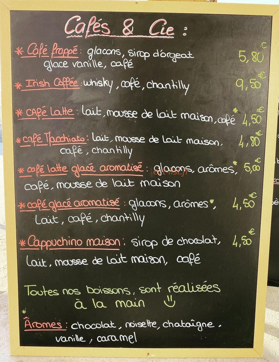 Le Classico — carte page 1