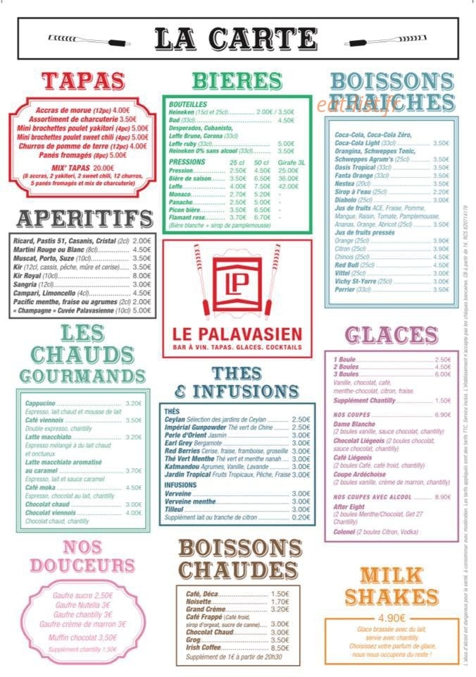 Le Palavasien — carte page 1