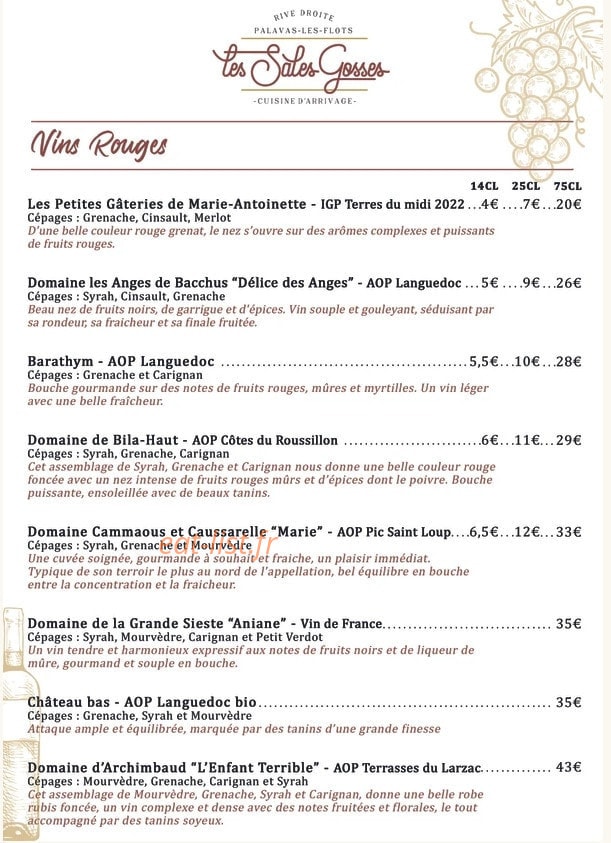 Les Sales Gosses — carte page 4